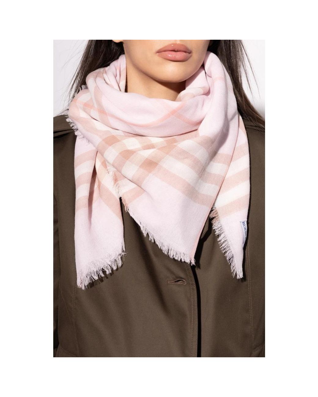 Burberry Pink Scarves