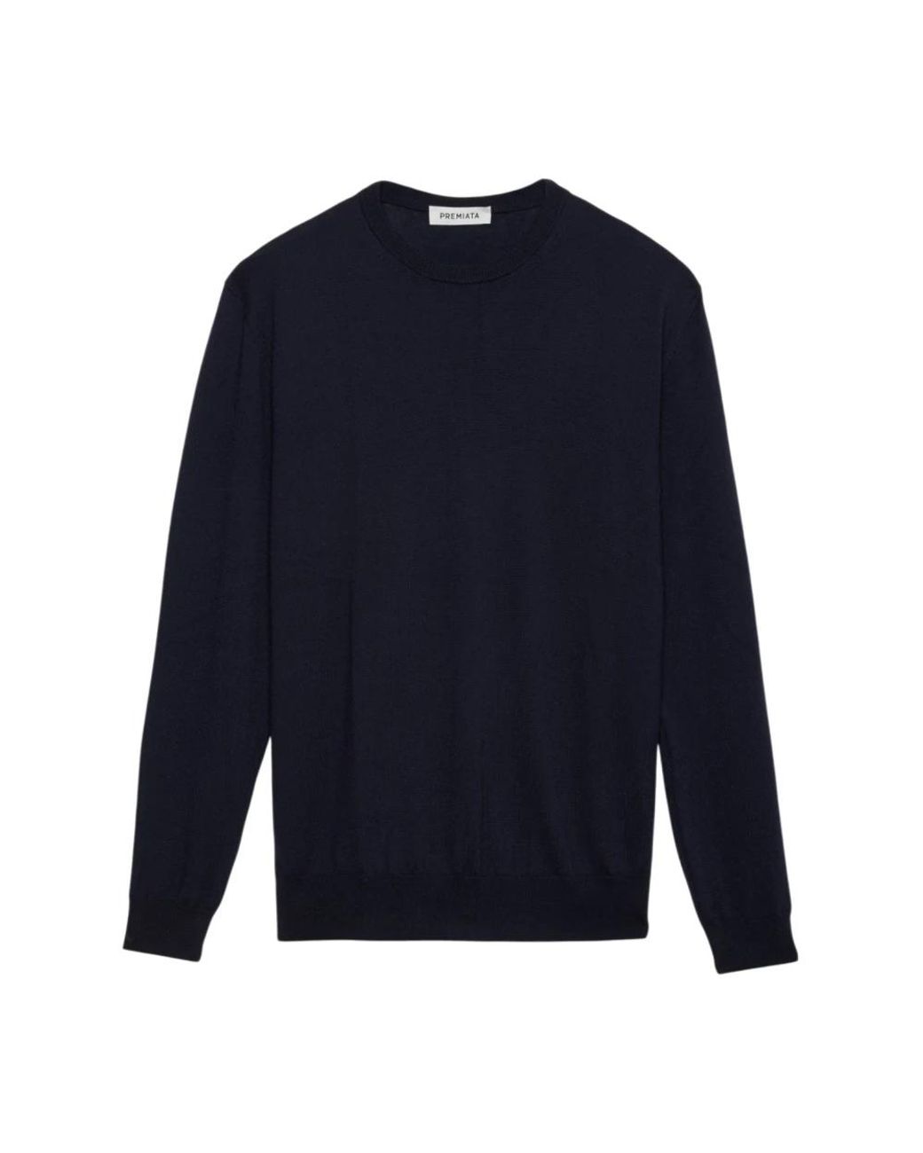 Premiata Blue Round-Neck Knitwear for men