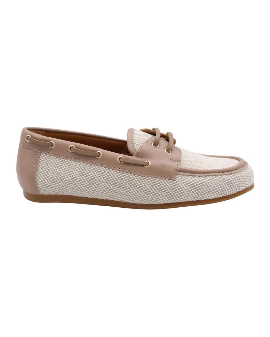 CTWLK White Boat Shoes