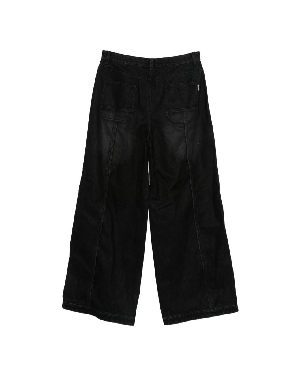 Juun.J Black Wide Jeans for men
