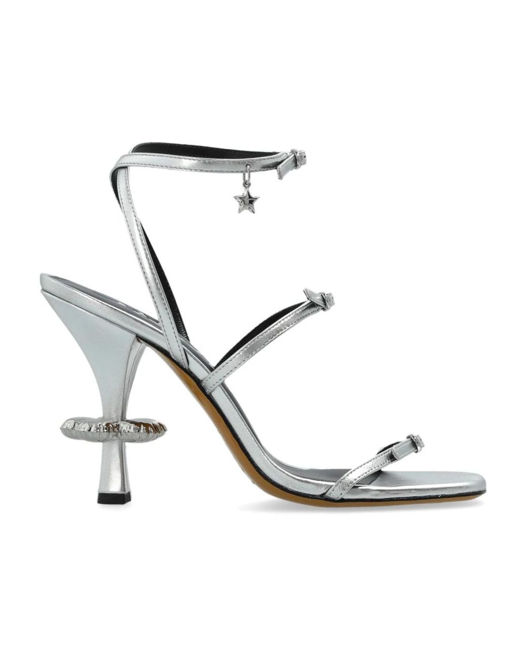 Marc Jacobs Metallic High Heel Sandals