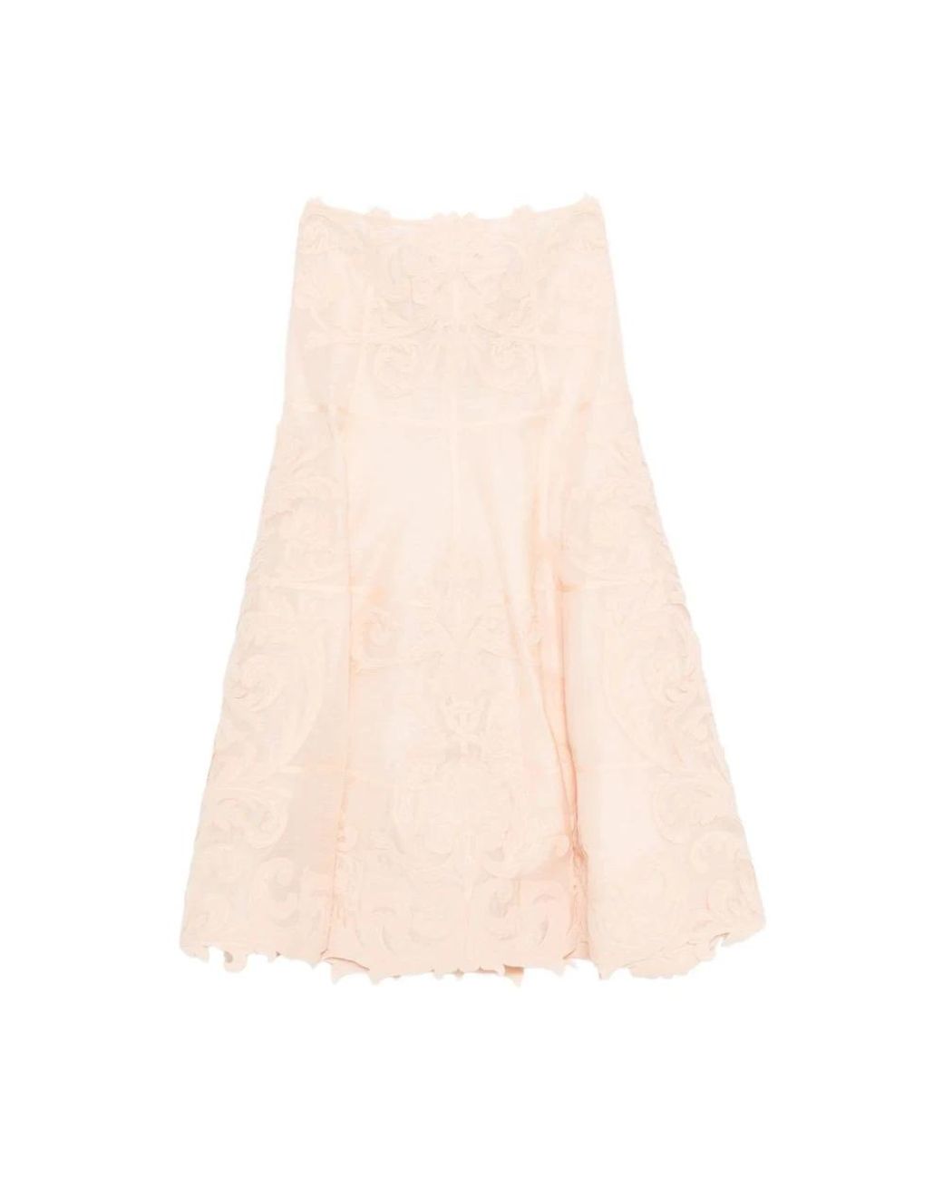 Zimmermann Natural Midi Skirts