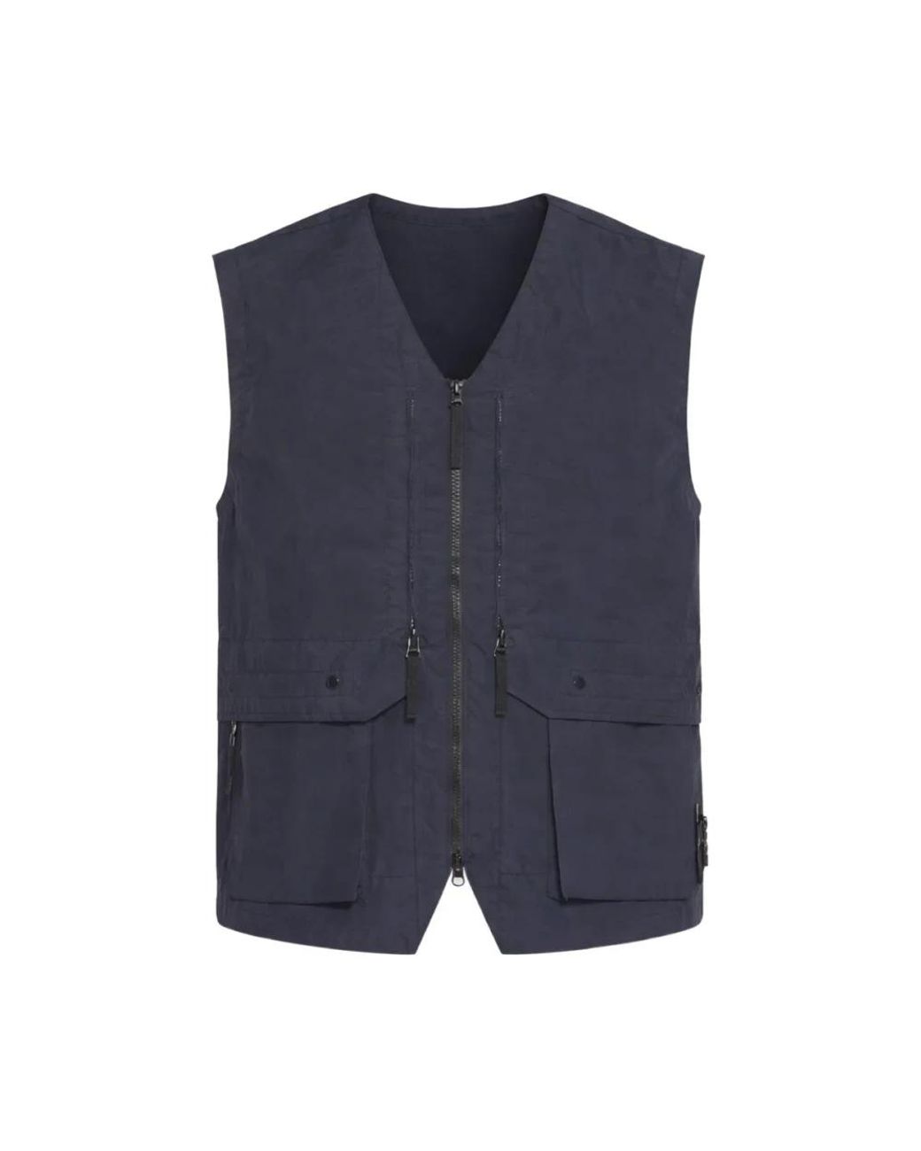 Stone Island Blue Waistcoats for men