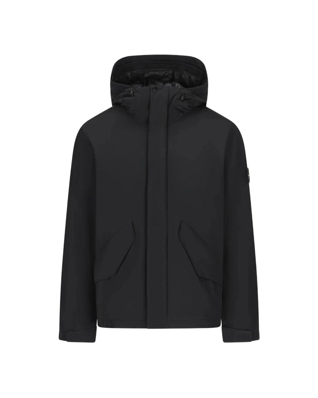 Stone Island Black Light Jackets for men