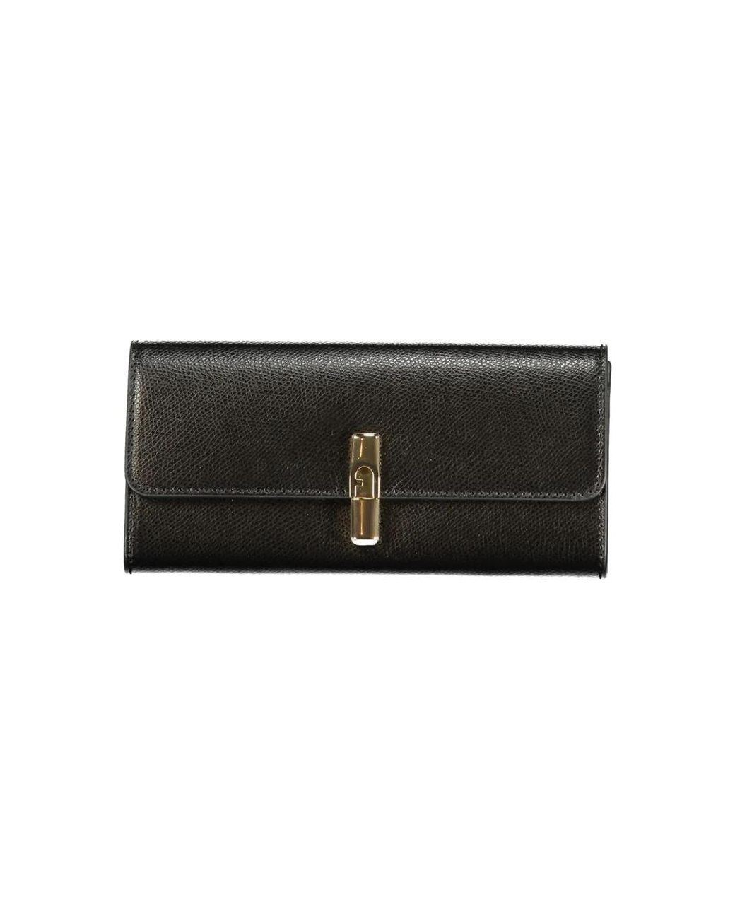 Furla Black Nero Leather Wallet