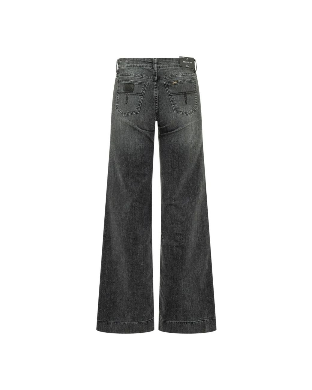 Lois Gray Wide Jeans