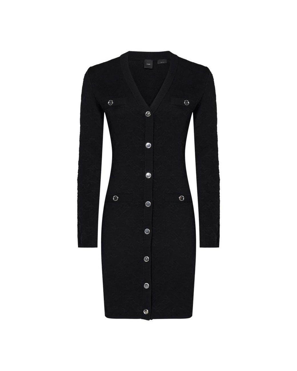 Pinko Black Short Dresses