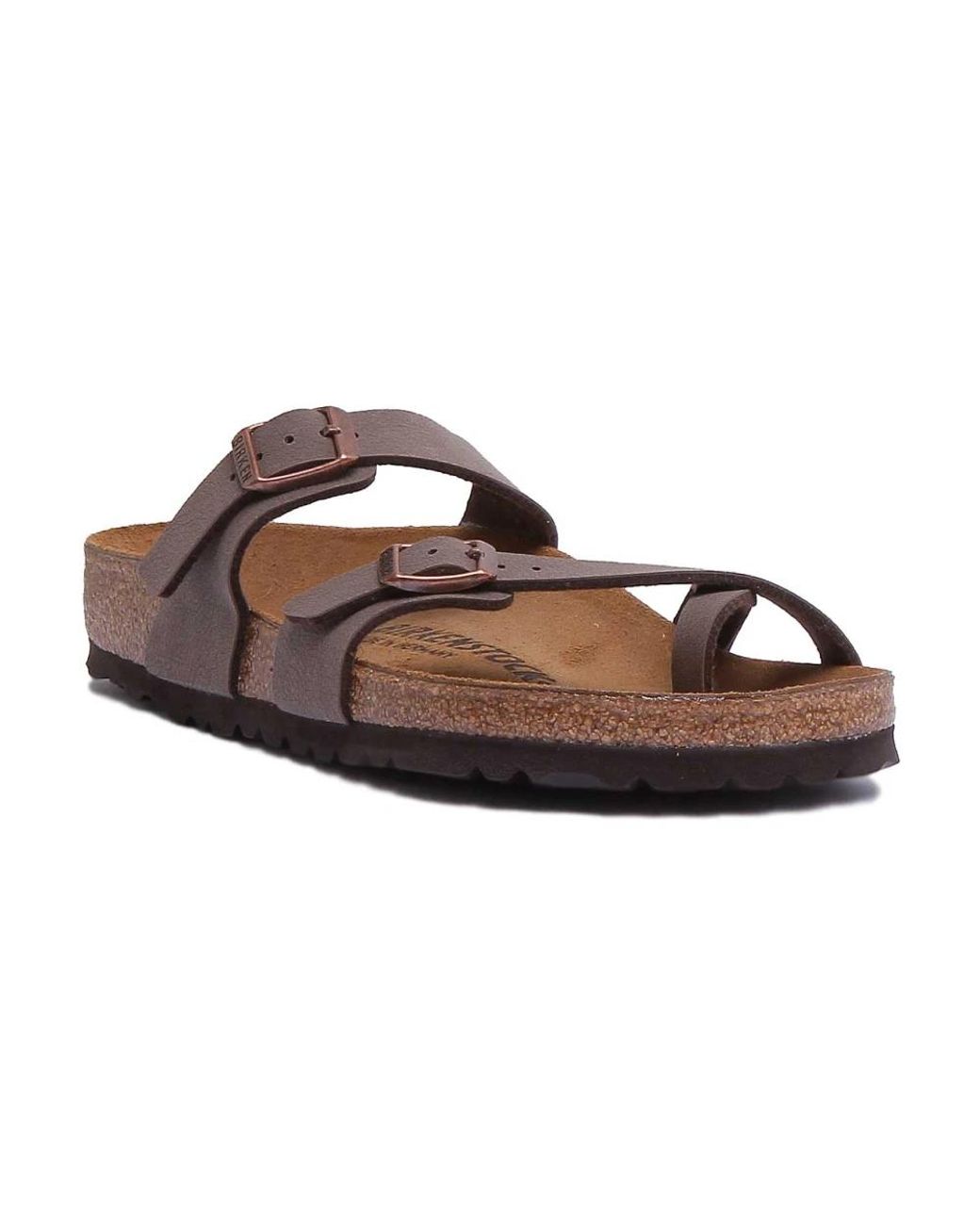 Birkenstock Brown Sliders for men