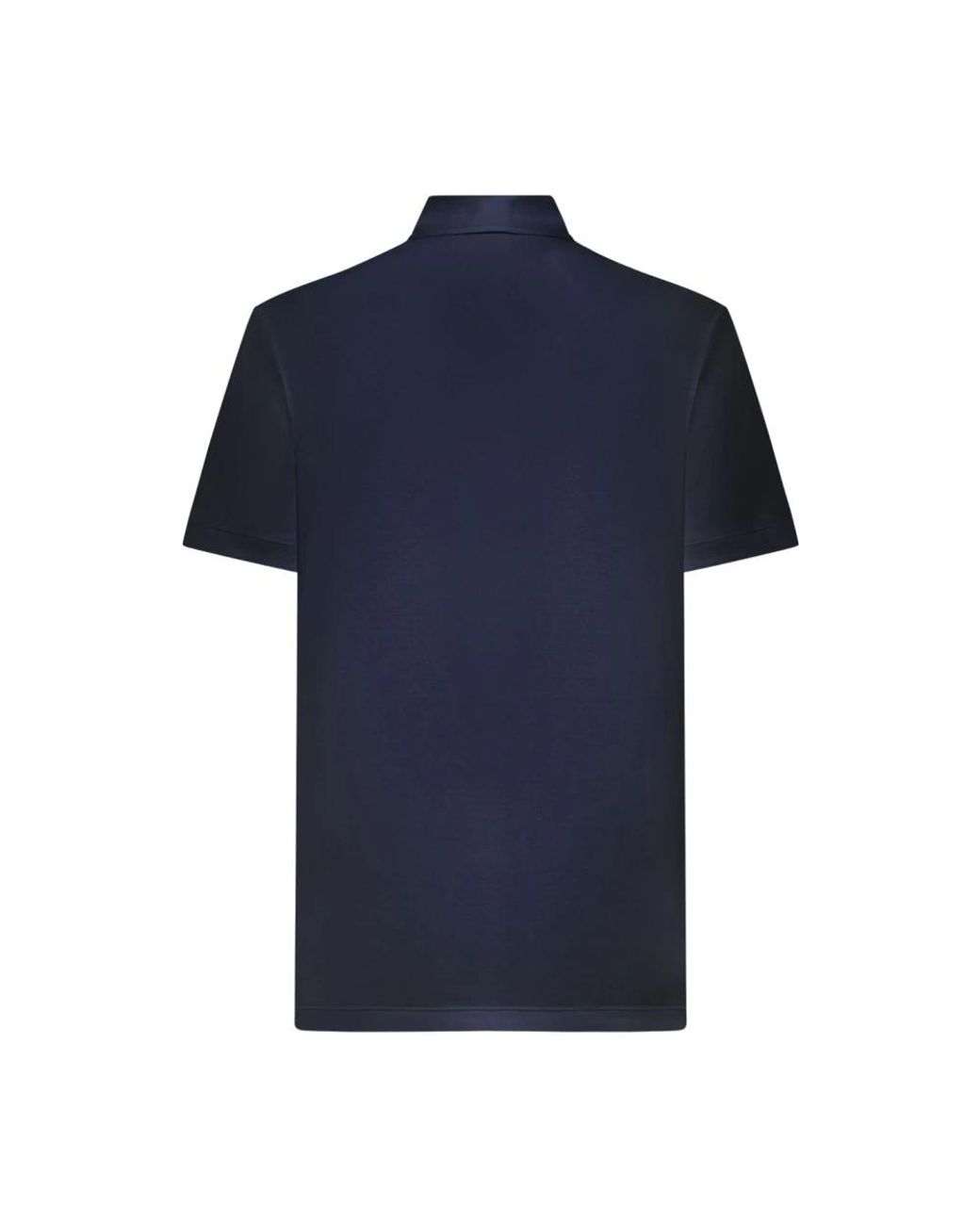 Giorgio Armani Blue Polo Shirts for men