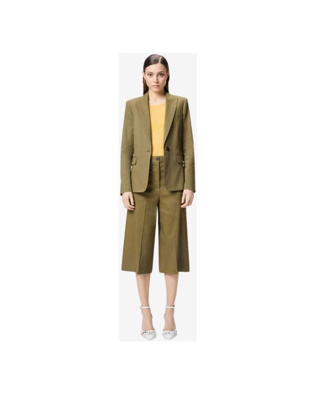 Pinko Green Bermudas