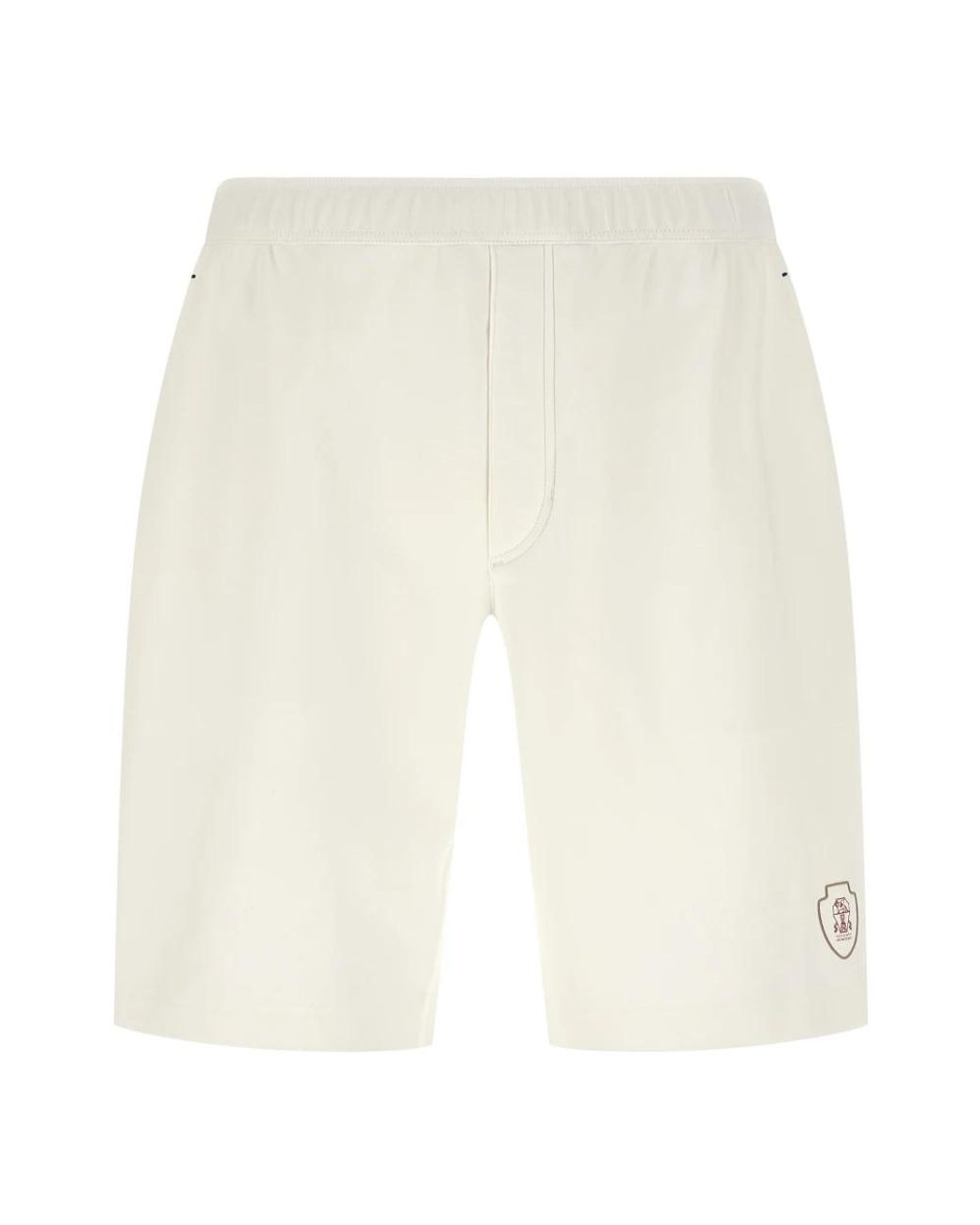 Brunello Cucinelli Natural Casual Shorts for men