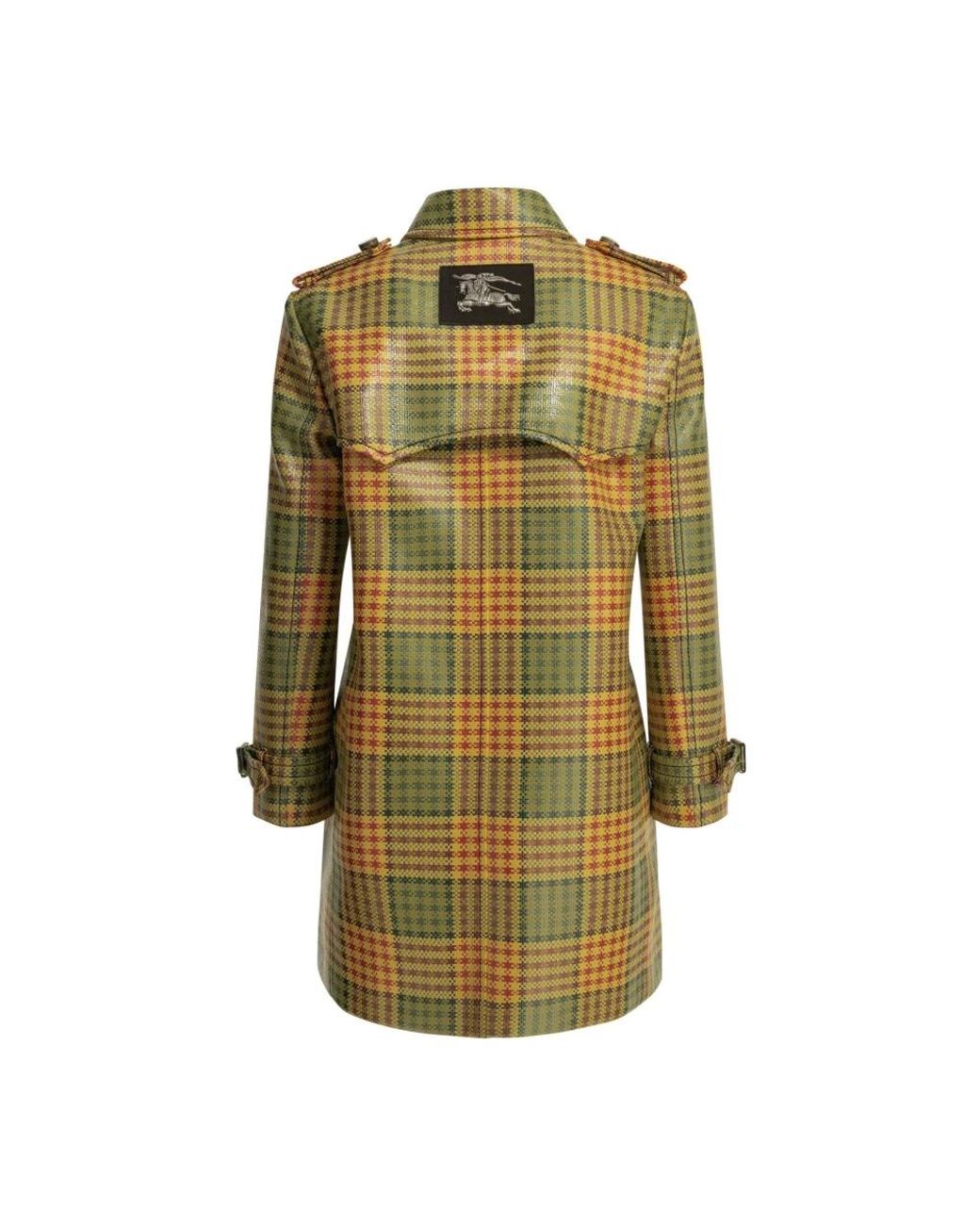 Burberry Green Trench Coats