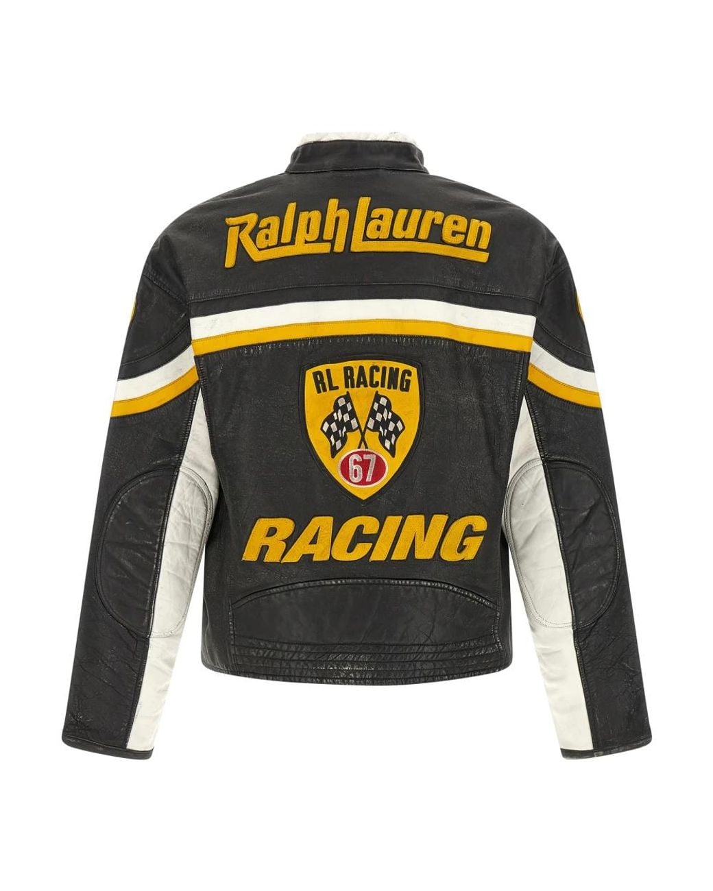 Polo Ralph Lauren Black Leather Jackets for men
