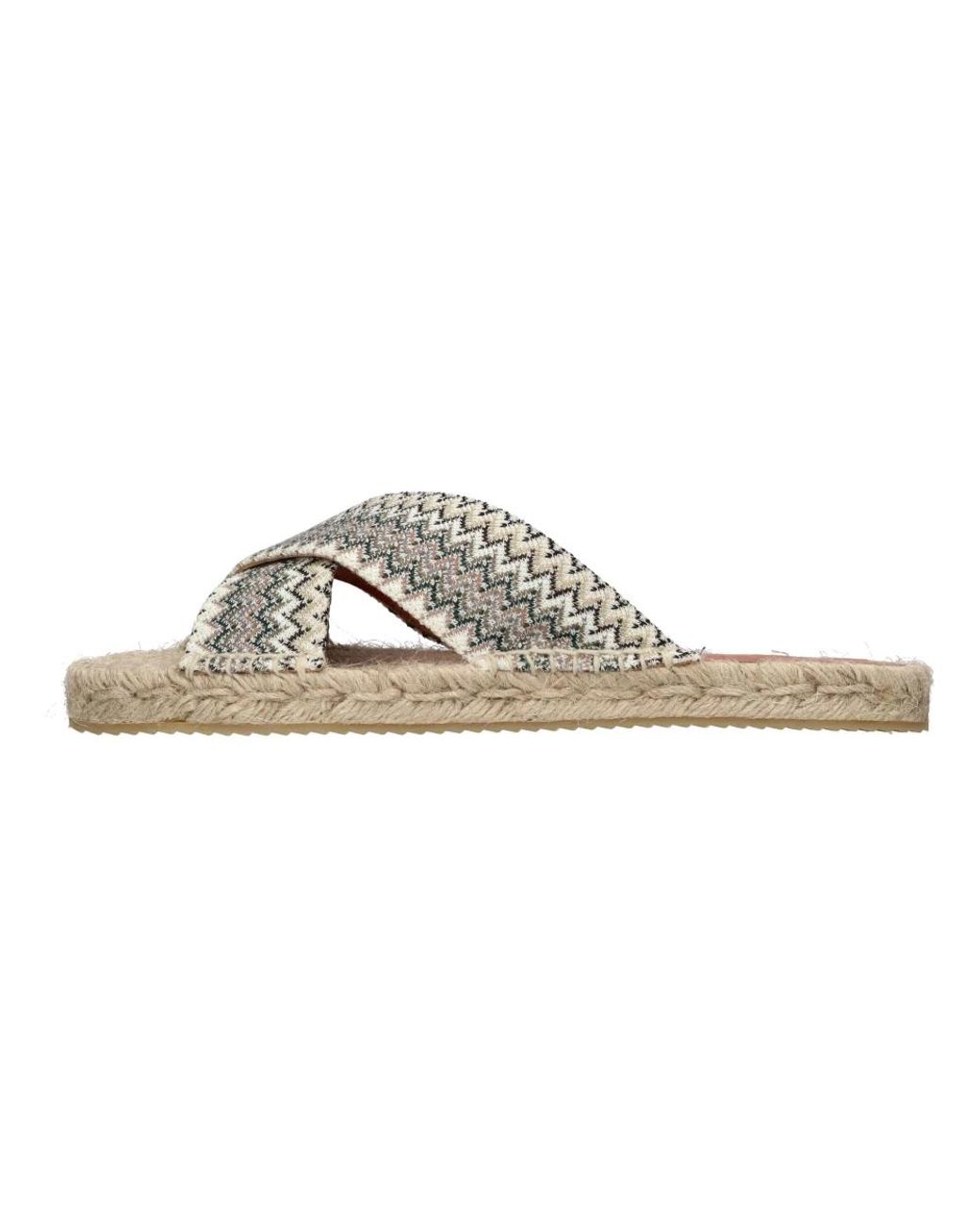 Missoni Schoenen ,Veelkleurig ,Sandalen Multi Kleur in het Multicolor