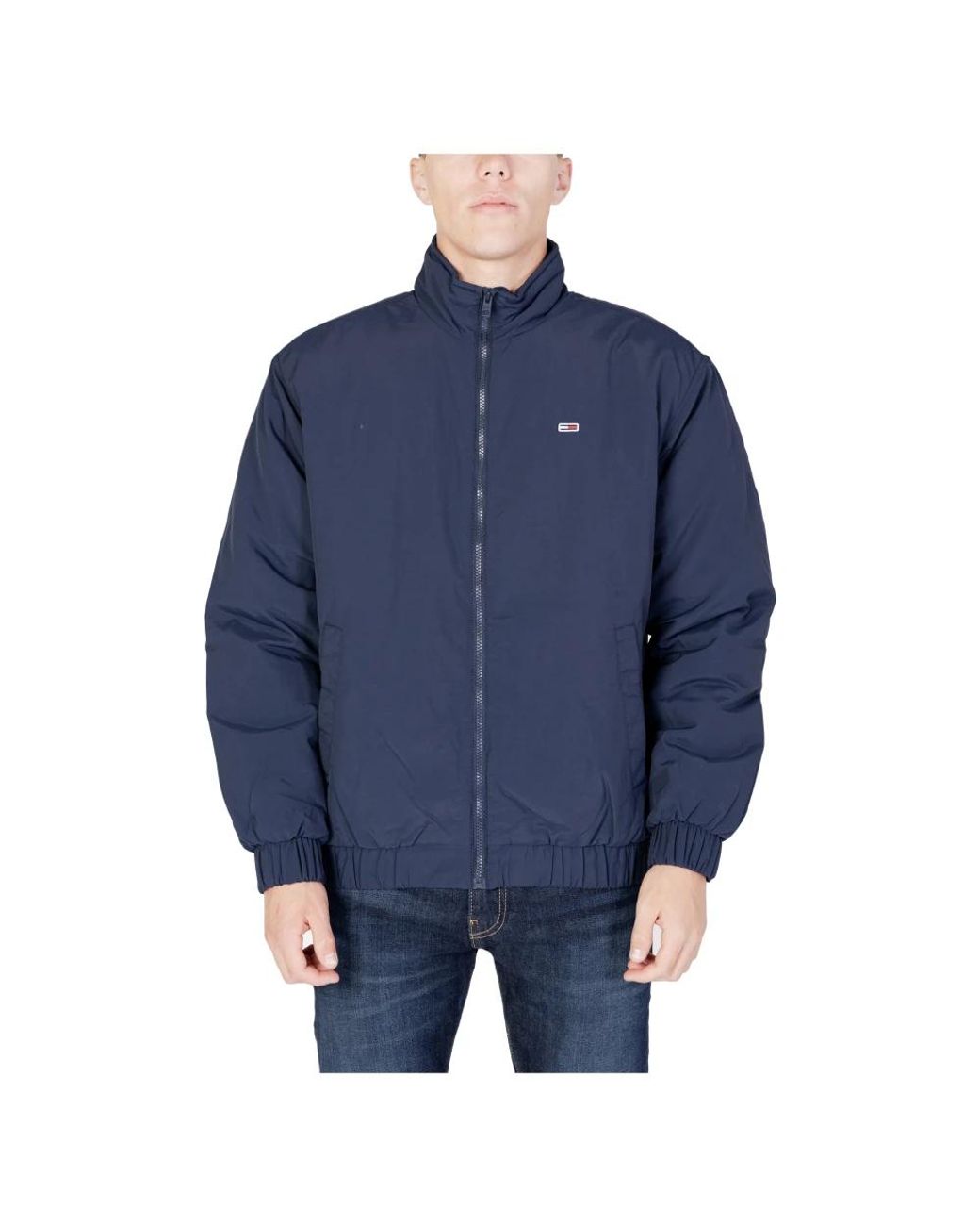 Tommy Hilfiger Blue Bomber Jackets for men