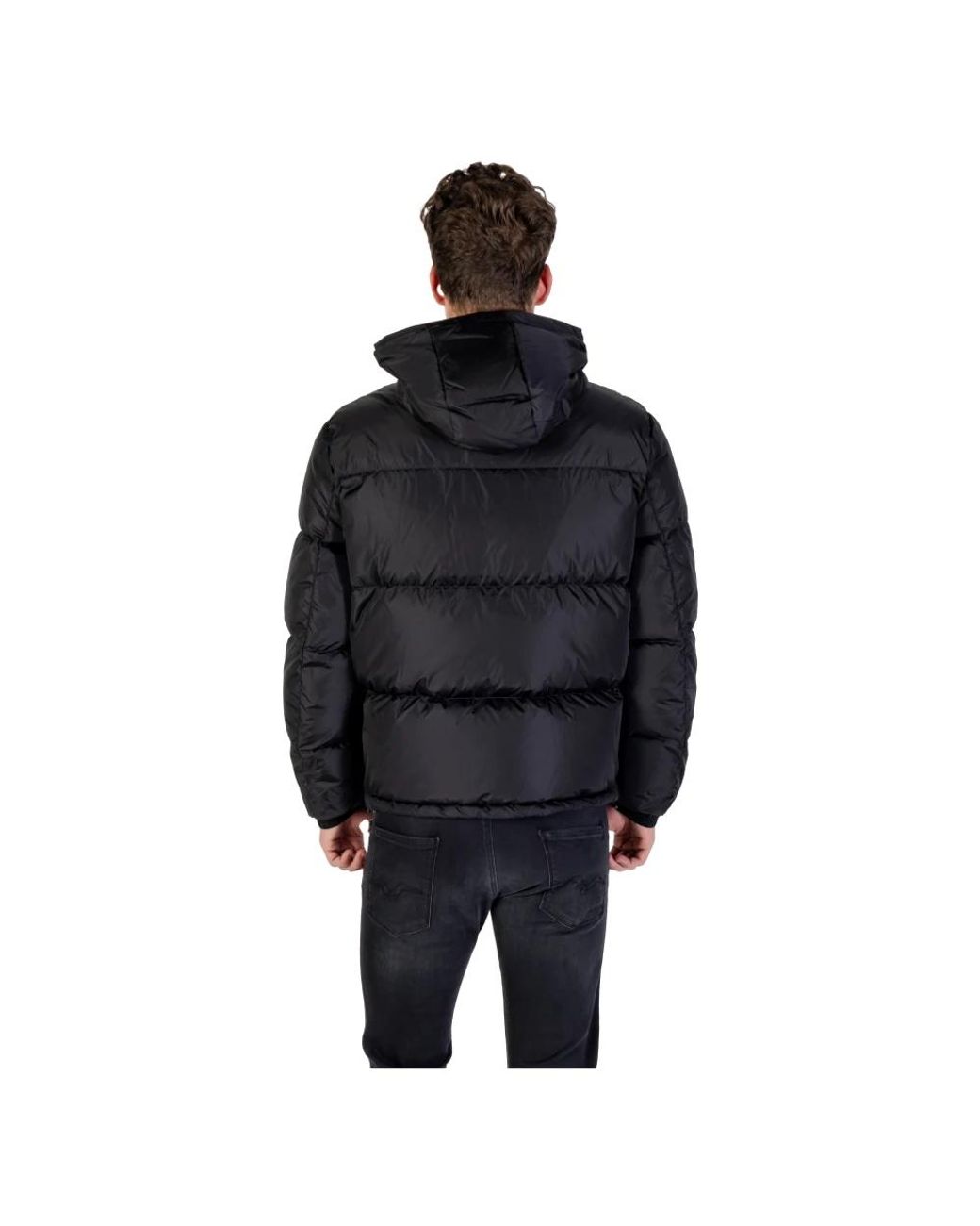 ARMANI EXCHANGE Black Winter Jackets for men