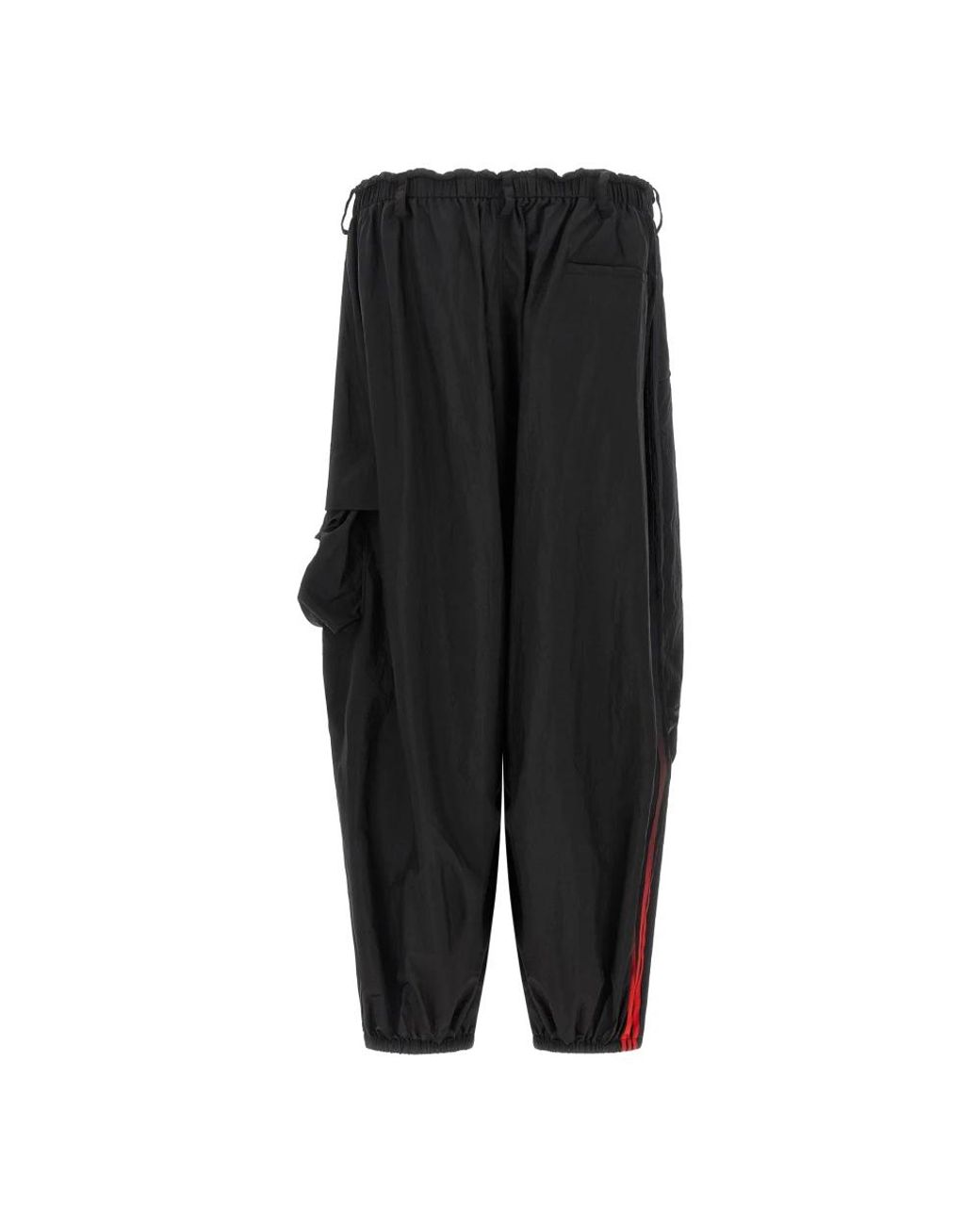 Y-3 Black Wide Trousers for men