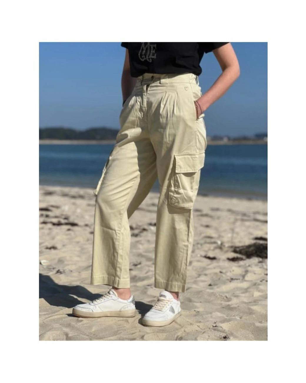 Aeronautica Militare Natural Straight Trousers
