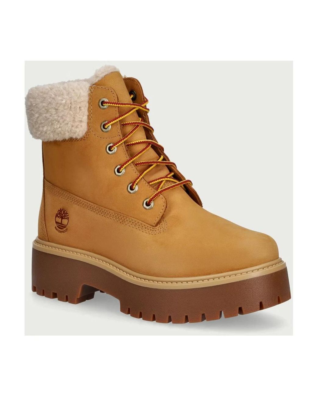 Timberland Brown Stone Street Plateau-Stiefel