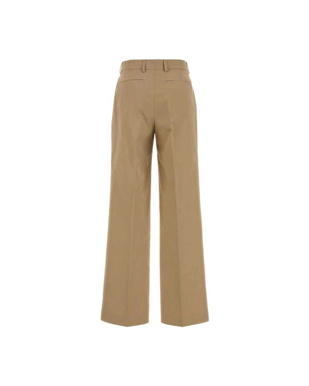 Tory Burch Natural Wide Trousers