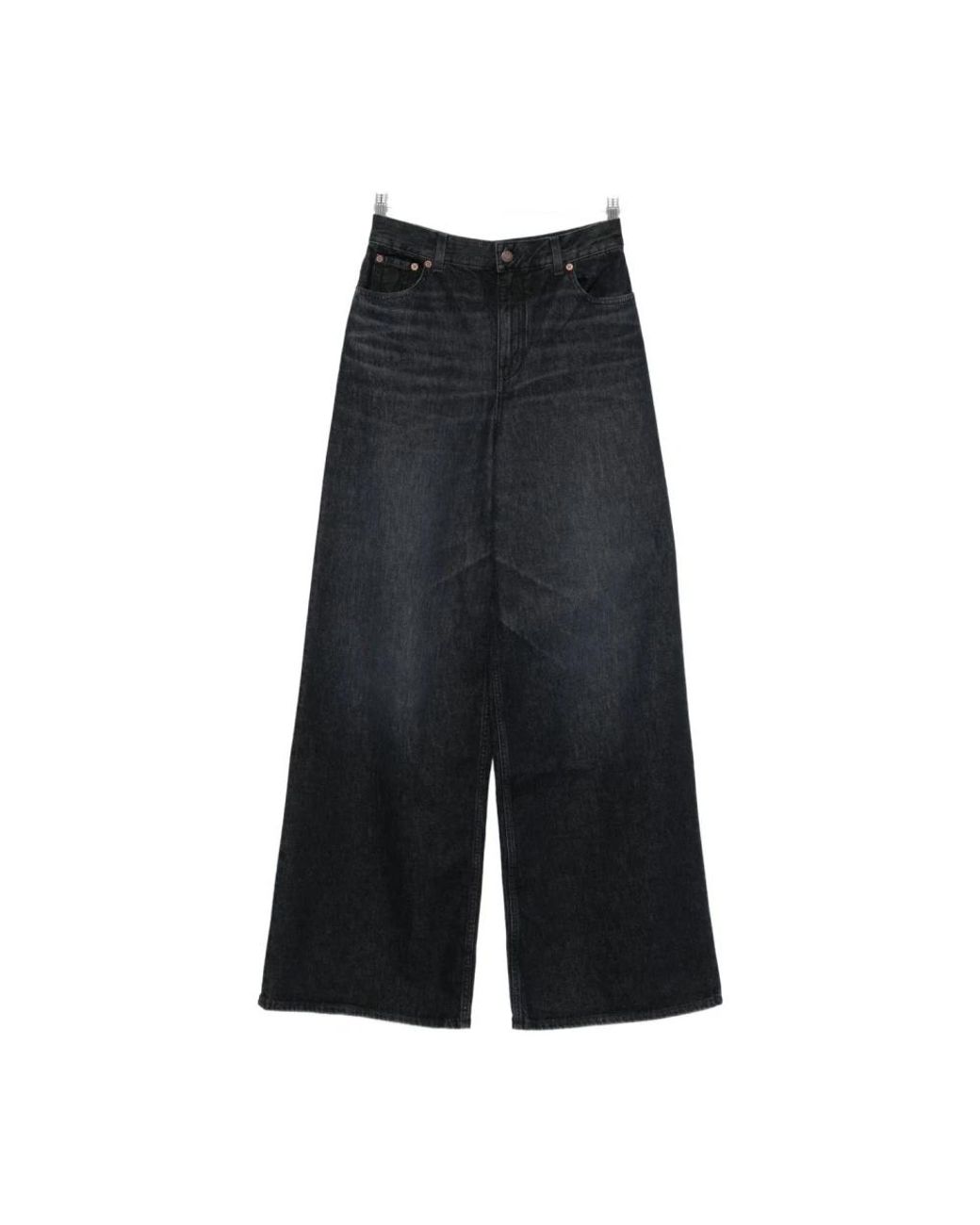 Chloé High-Rise Wide-Leg Jeans in het Black