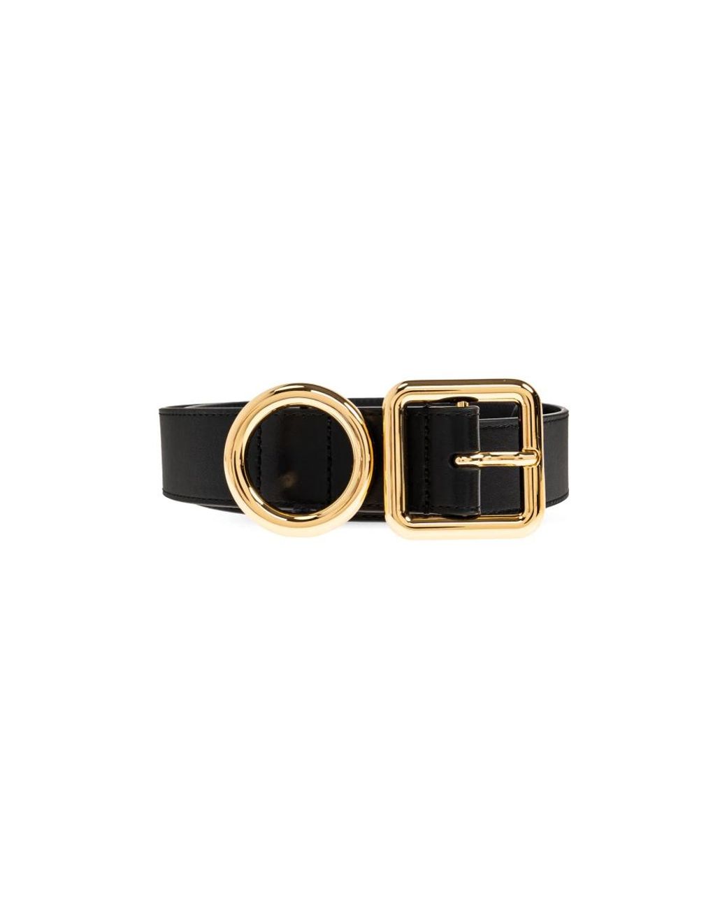 Jacquemus Accessoires ,Zwart ,Leer De Leren Riem in het Black