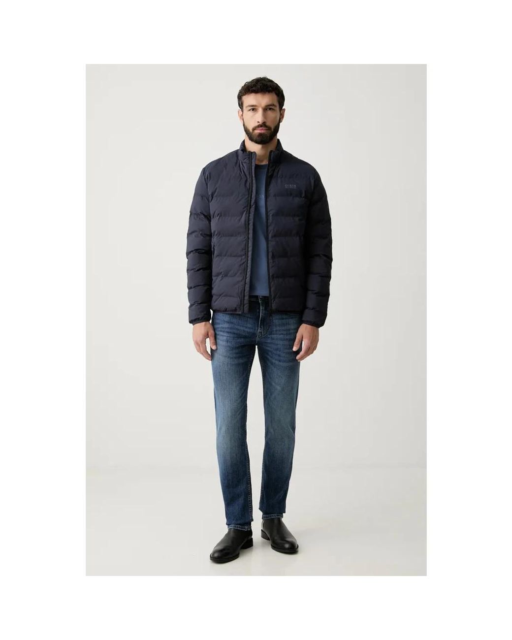 Light Jackets Guess de hombre de color Blue