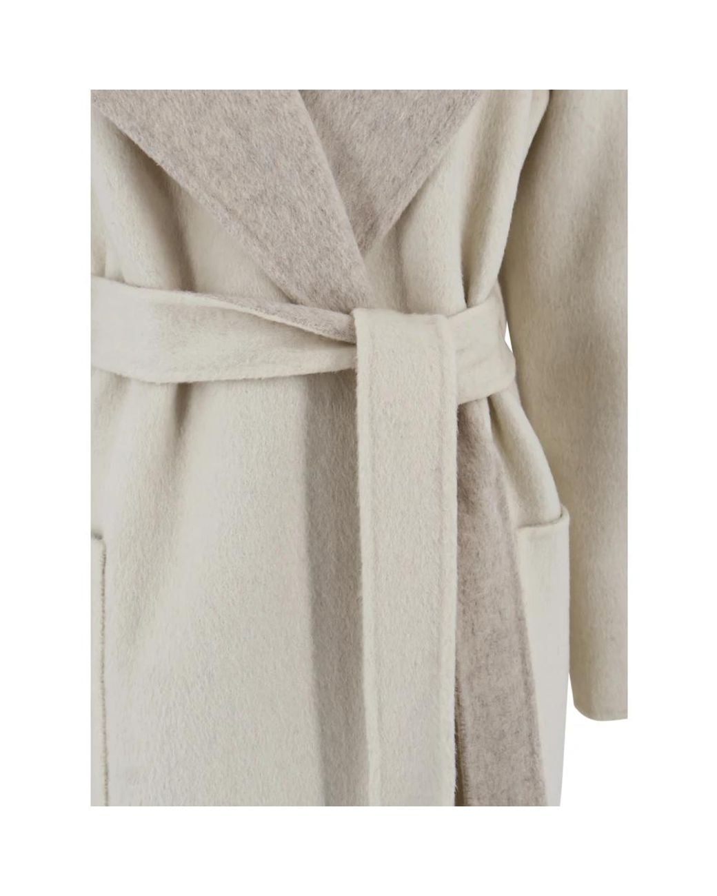 P.A.R.O.S.H. Natural Belted Coats