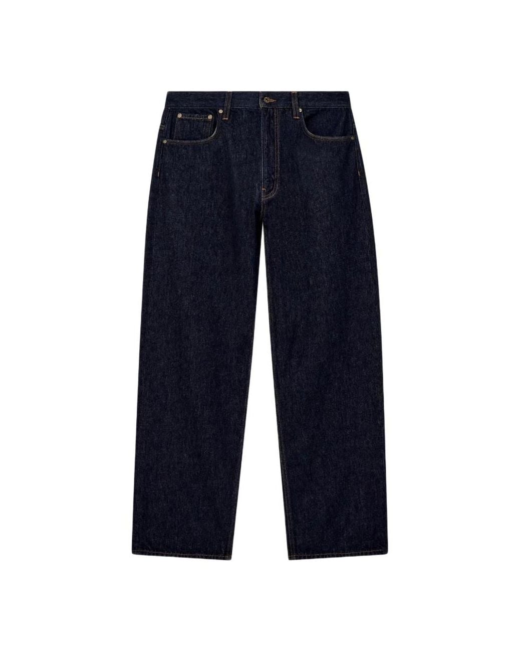 Emporio Armani Blue Straight Fit Jeans for men