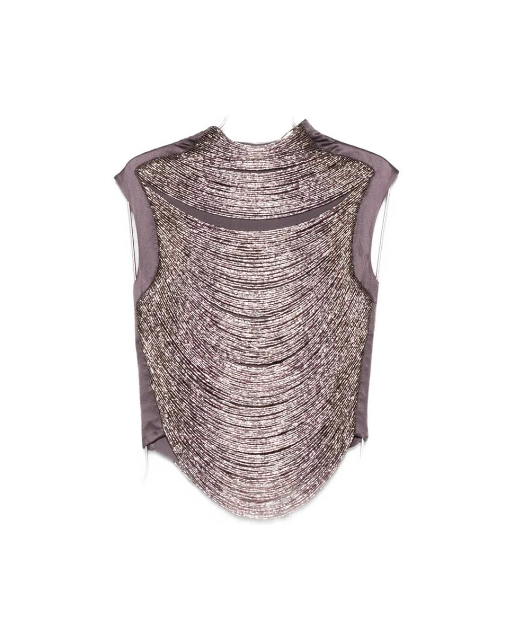 Cult Gaia Brown Sleeveless Tops