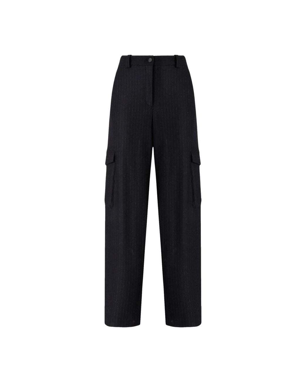 Pinko Black Wide Trousers