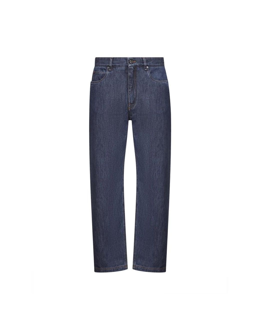 Fendi Long Jeans in het Blue voor heren