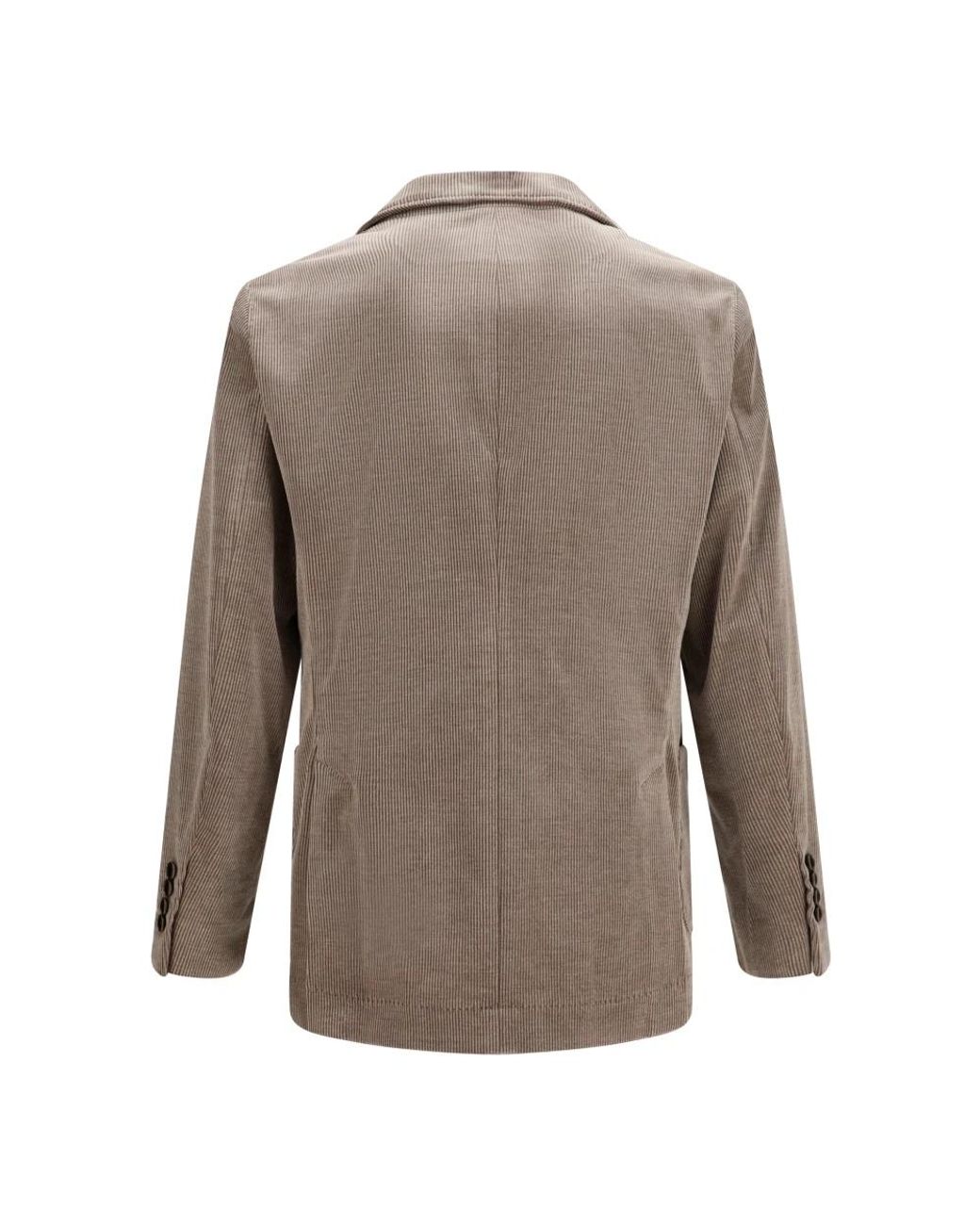 Blazers Brunello Cucinelli de hombre de color Brown