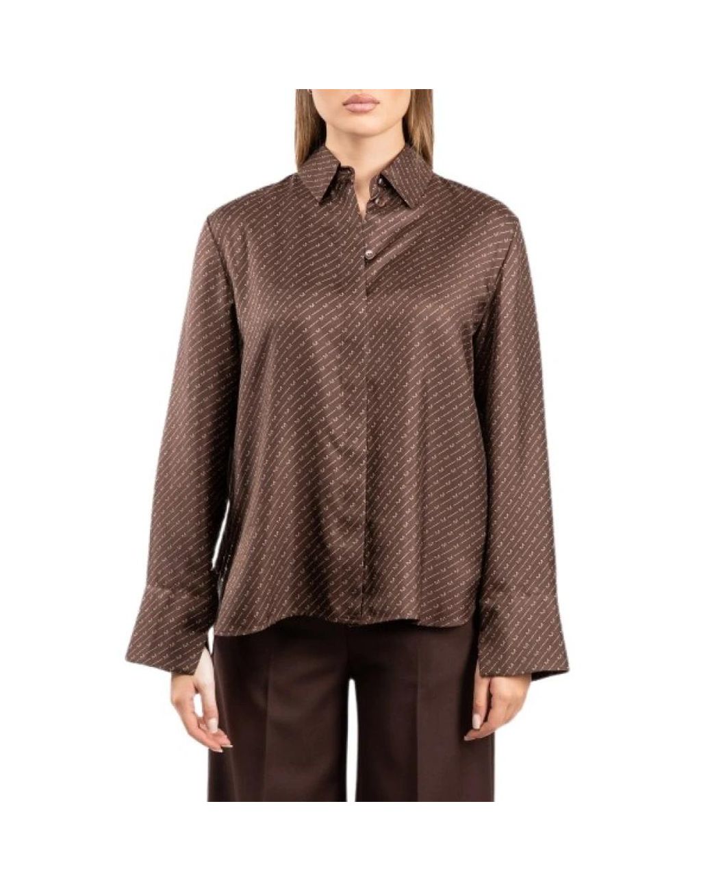 Max Mara Brown Farea Hemd