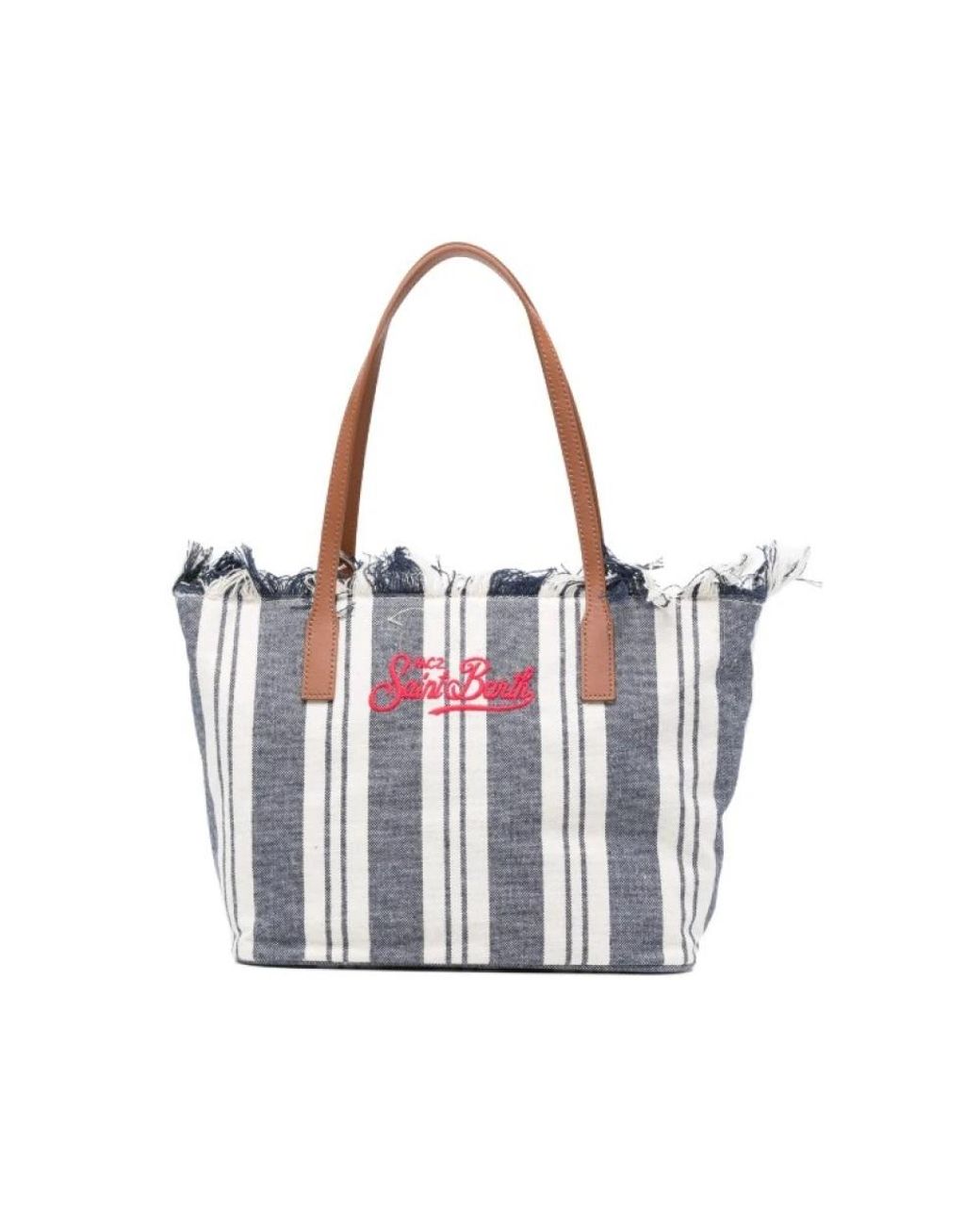 Mc2 Saint Barth Purple Shopping Bags