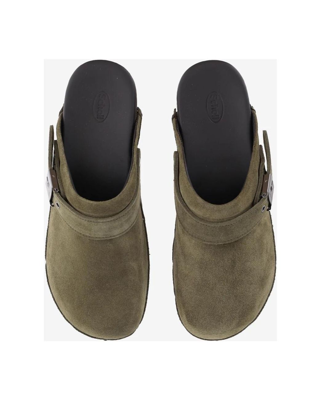 Scholl Green Clogs