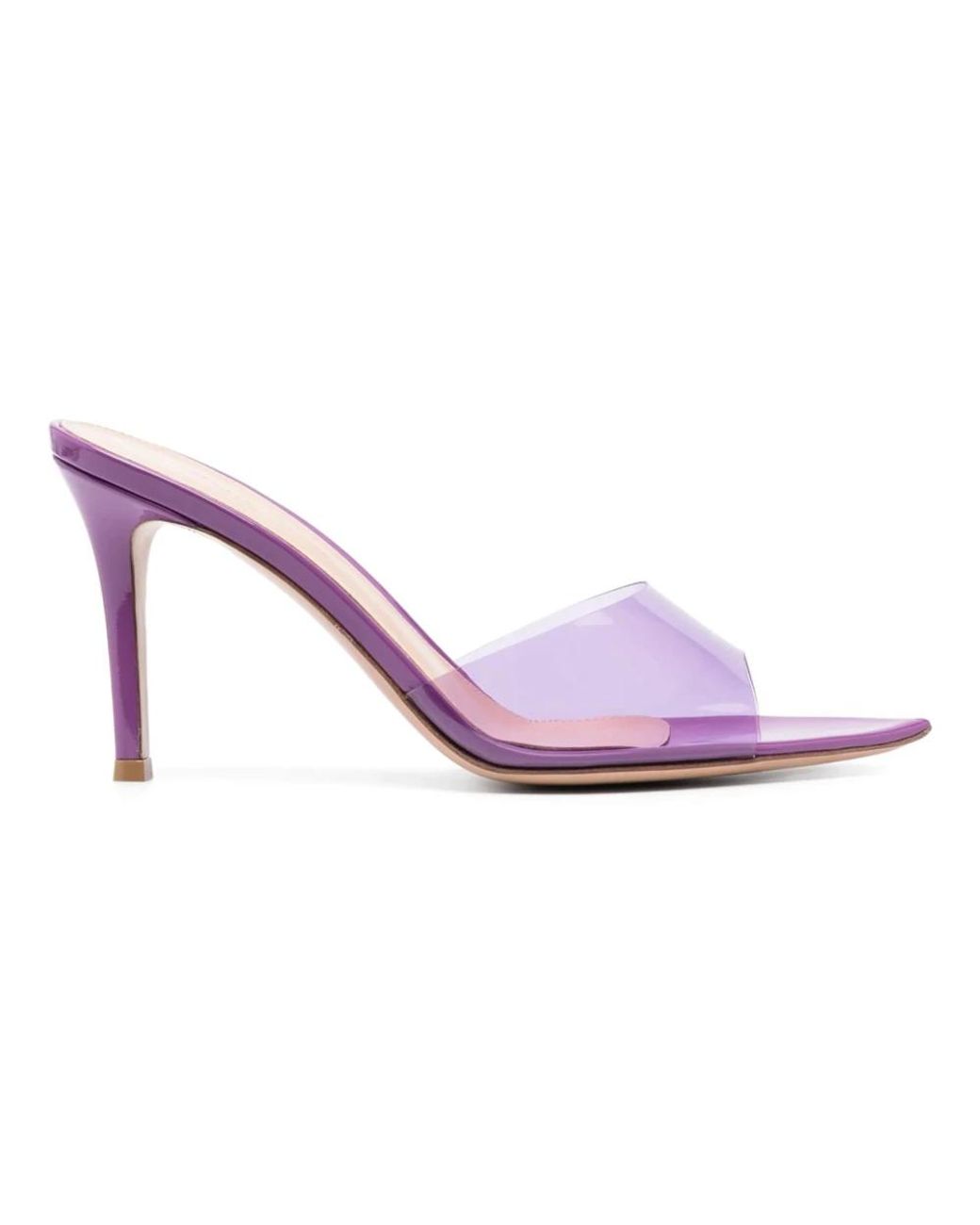 Gianvito Rossi Pink Heeled Mules