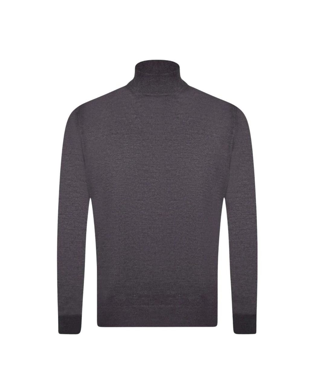Gran Sasso Lupetto Rollkragenpullover in Blue für Herren