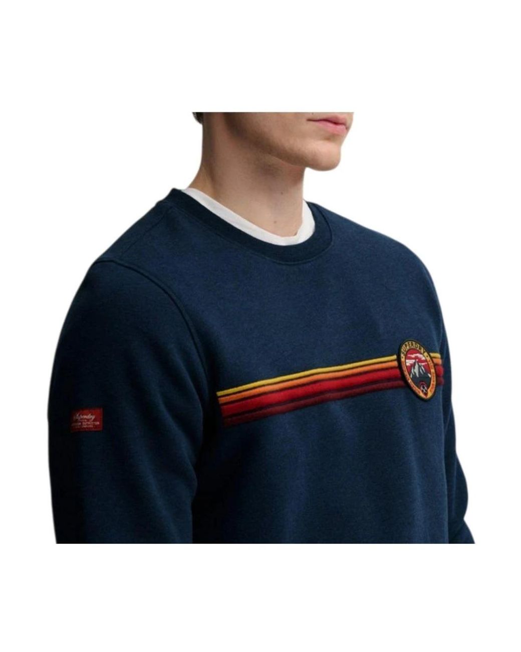 Sweatshirts Superdry de hombre de color Blue