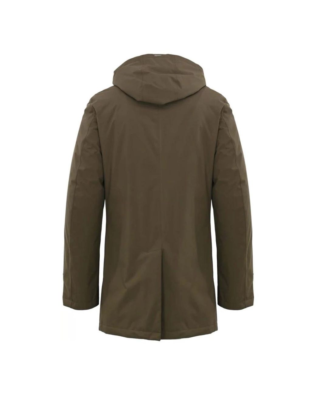 Single-Breasted Coats di Herno in Green da Uomo