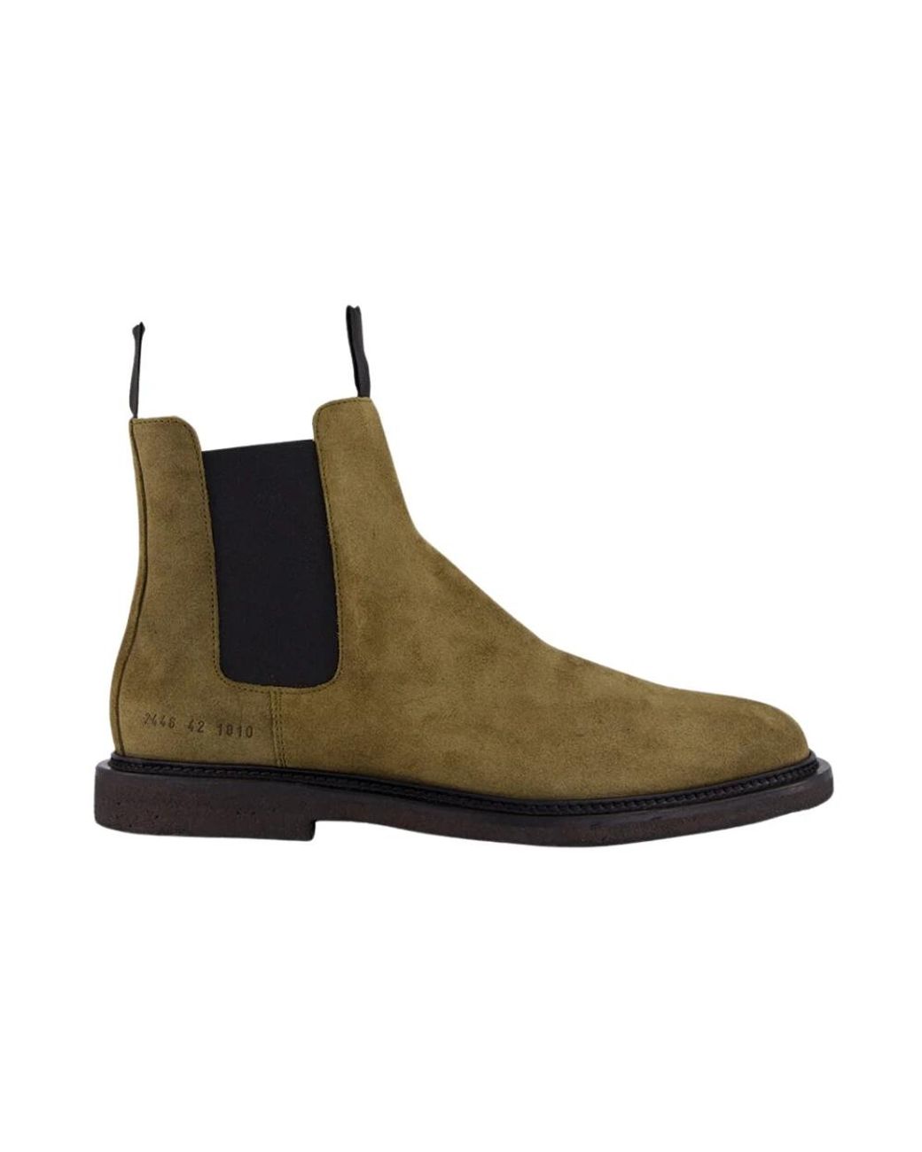 Common Projects Brown Chelsea Boots for men