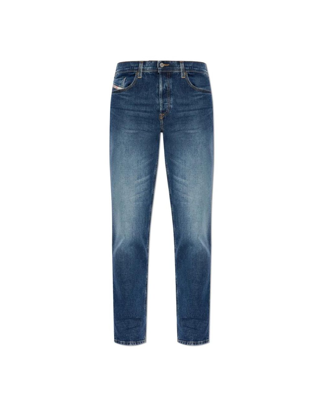 DIESEL Blue Slim Fit Jeans for men