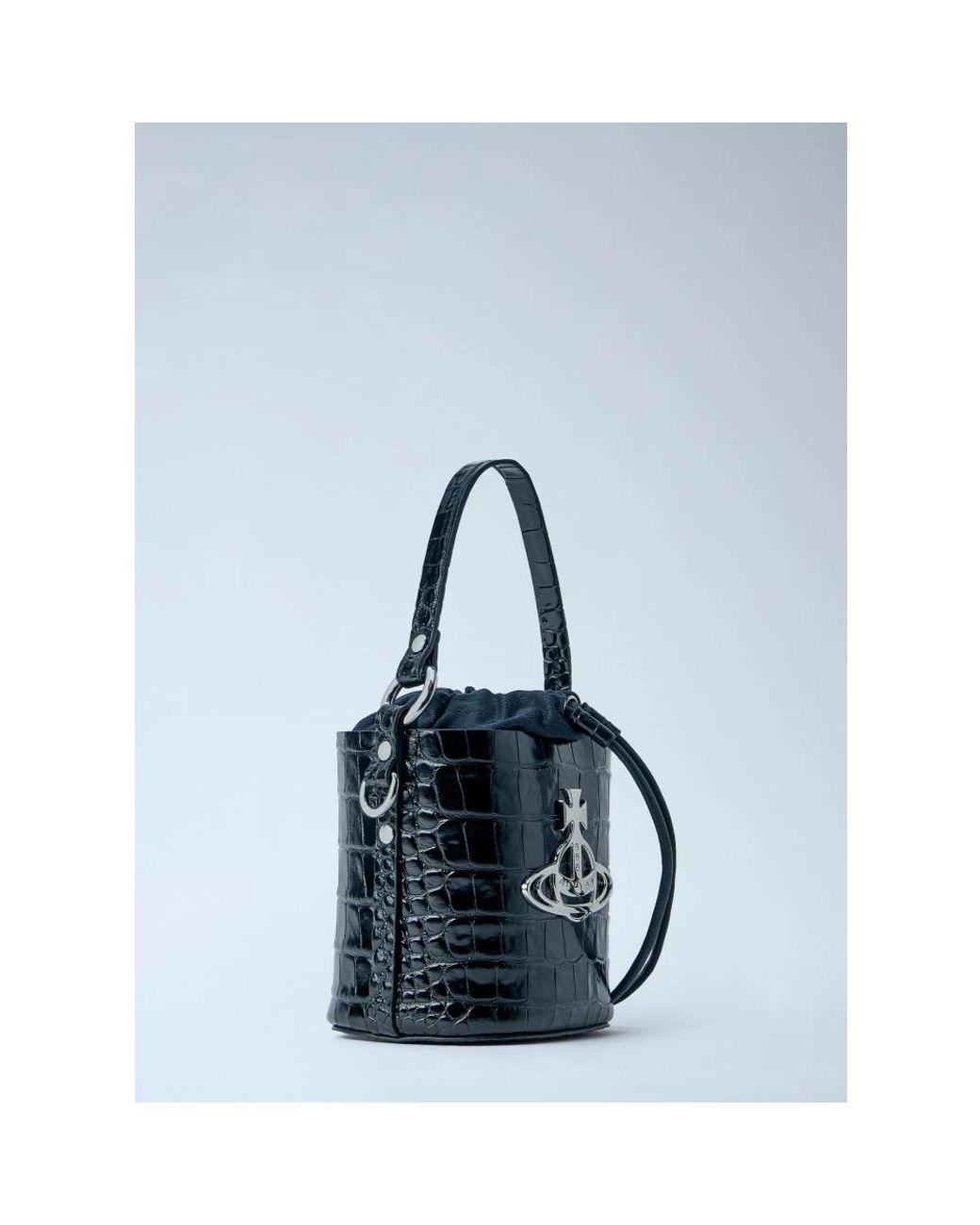 Vivienne Westwood Blue Bucket Bags