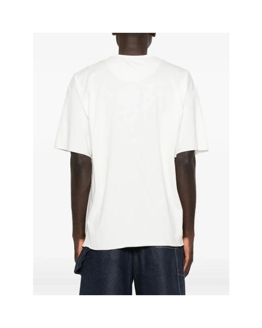 DIESEL White T-Shirts for men