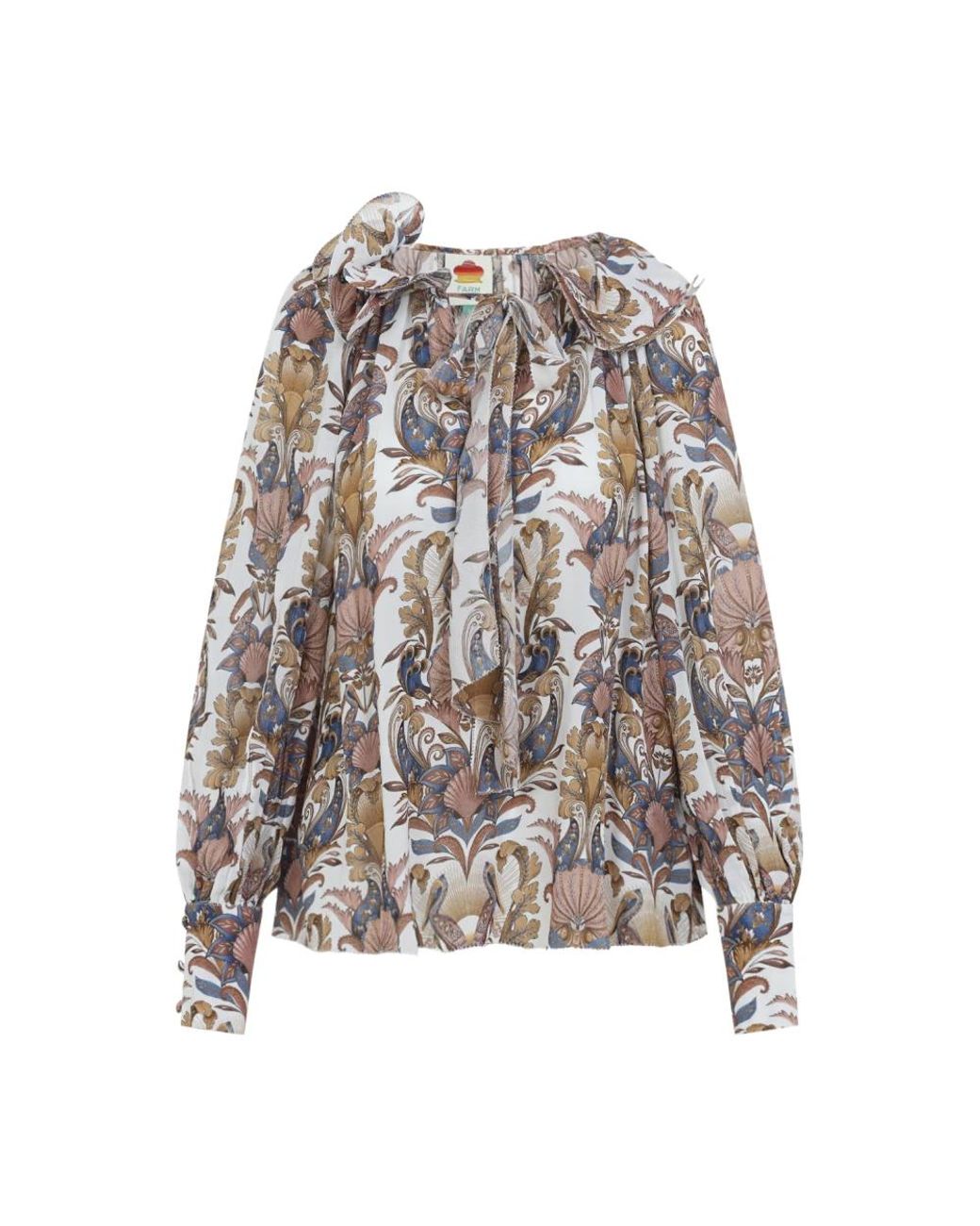Farm Rio Gray Blouses