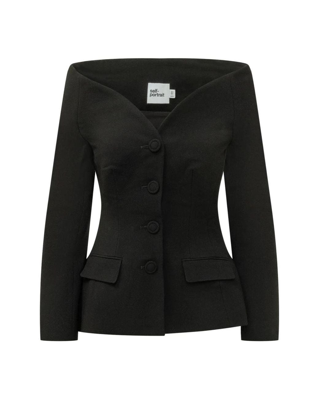 Self-Portrait Black Blazers
