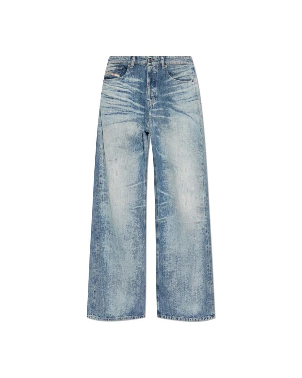 Wide Jeans DIESEL de color Blue