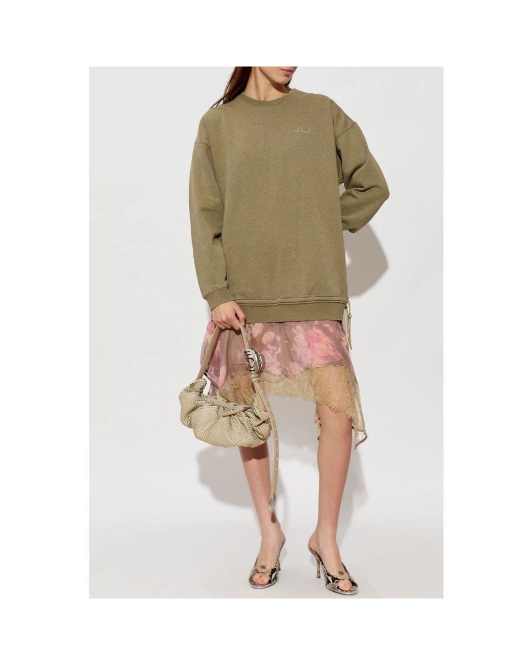 DIESEL Natural Short Dresses
