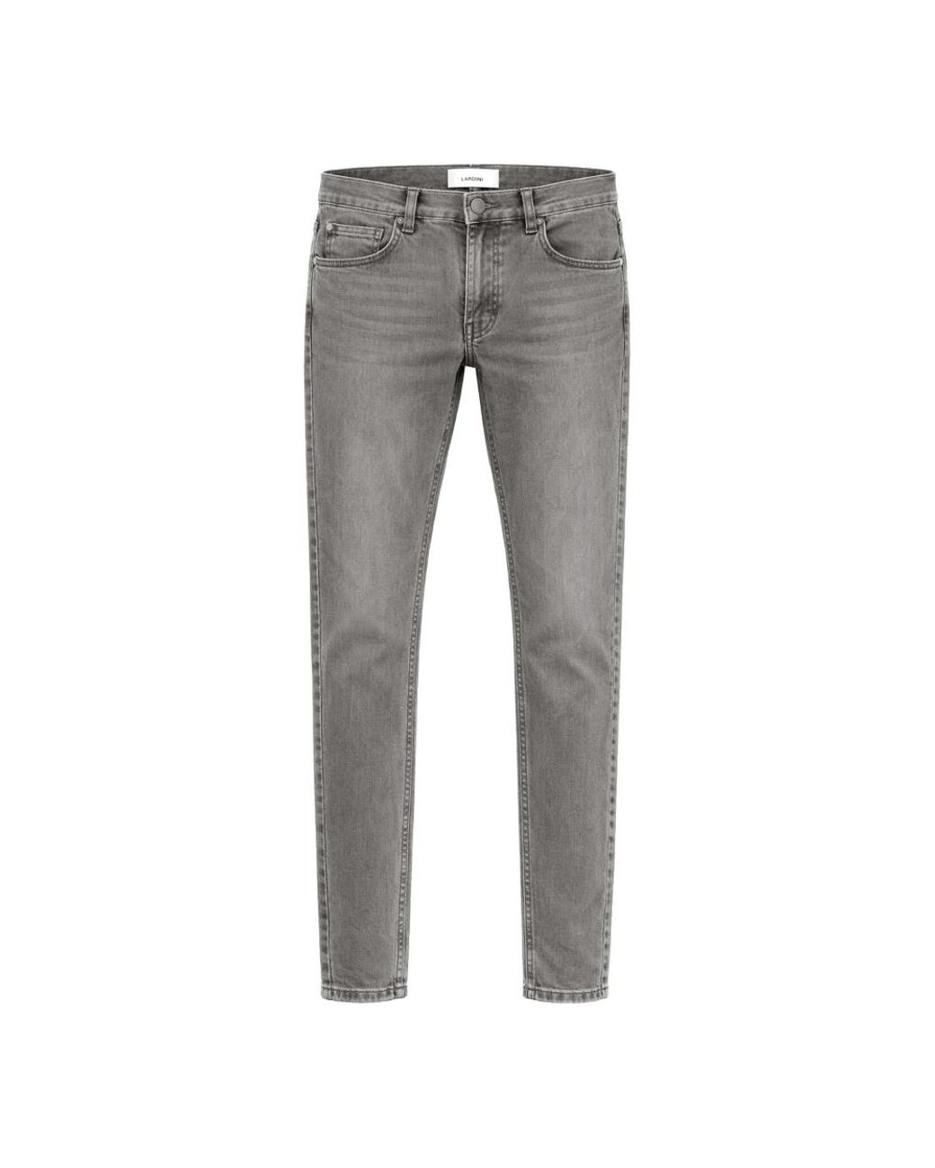 Lardini Gray Slim Fit Jeans for men