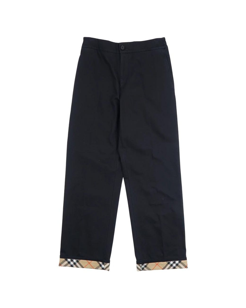 Burberry Blue Wide Trousers for men